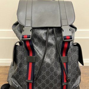 Black Men's Gucci Backpack